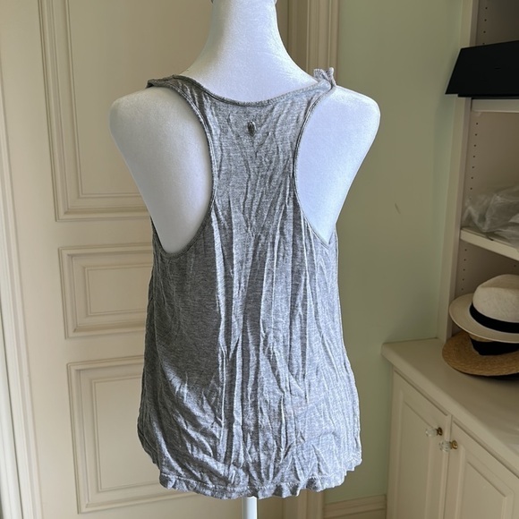 Ellie “Just Be” Gray Tank Top - Picture 2 of 3